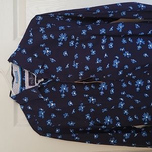 NWT ACROSS THE POND, Navy Shirt SIZE: Medium